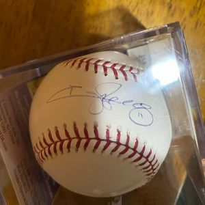 Jimmy Rollins autographed baseball